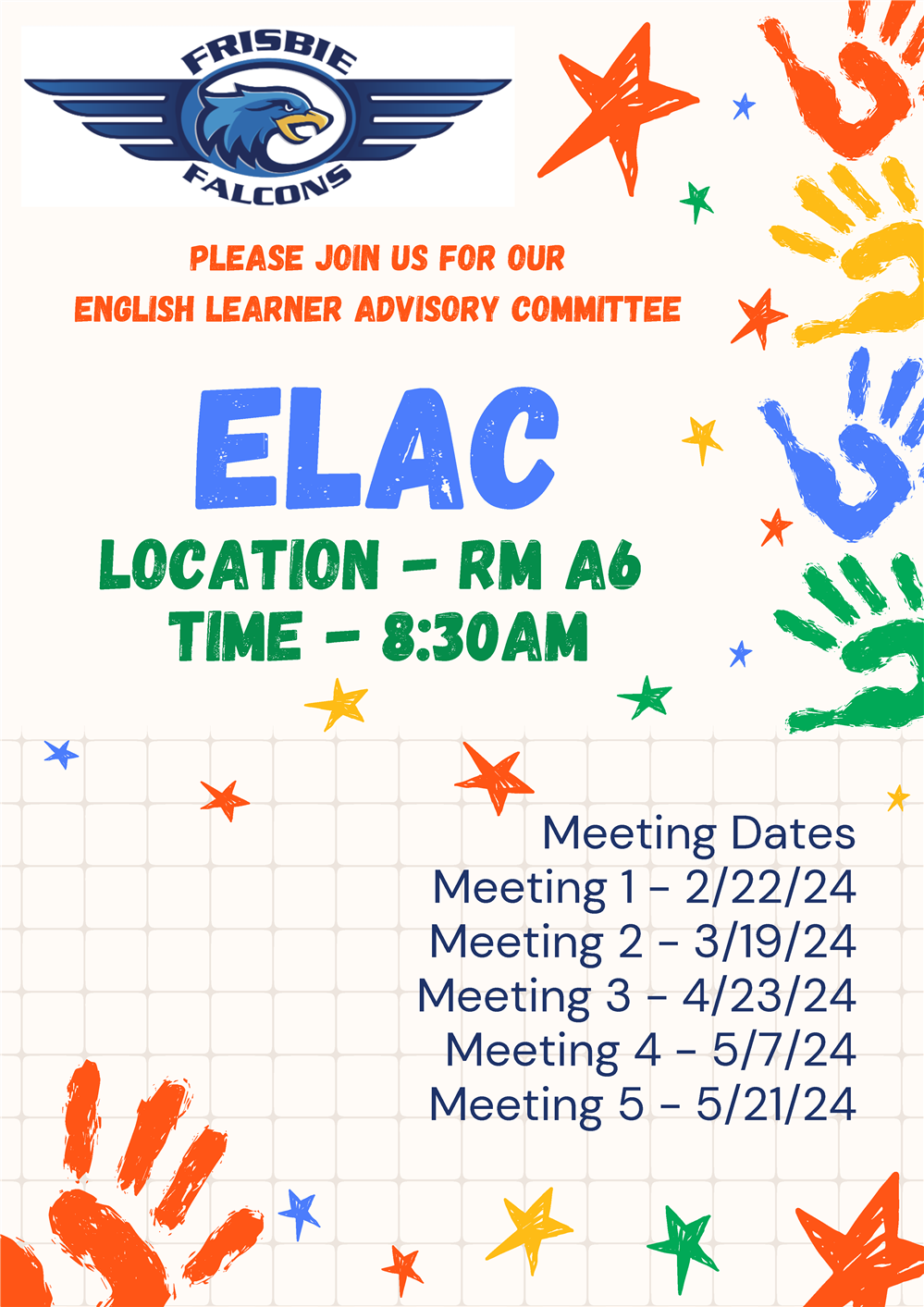 ELAC MEETINGS